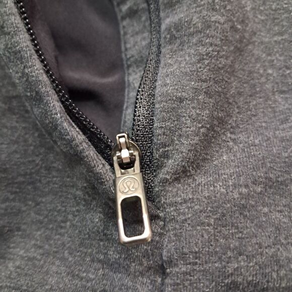 Lululemon Sweatpants Men's XXL Cross Cut Pant Heathered Black Zip Pockets Gym - Picture 7 of 13